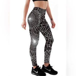 Spiderweb leggings small Brand New